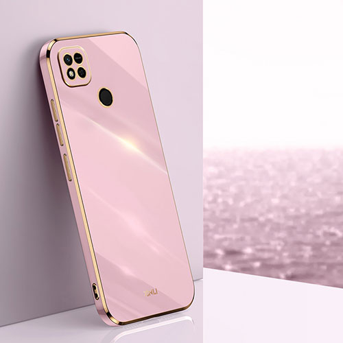Ultra-thin Silicone Gel Soft Case Cover XL1 for Xiaomi POCO C31 Pink