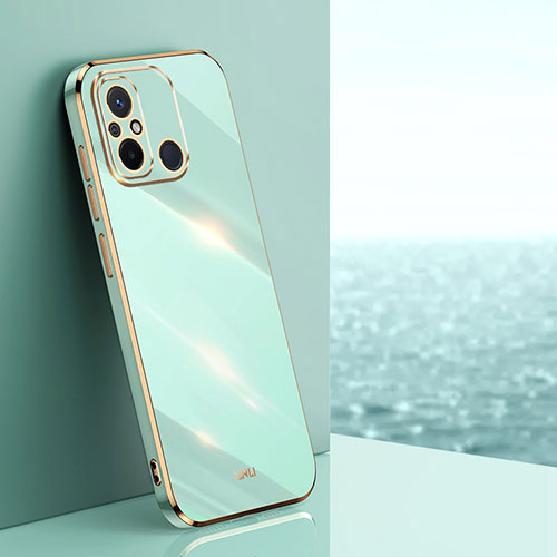 Ultra-thin Silicone Gel Soft Case Cover XL1 for Xiaomi Poco C55 Green