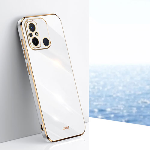 Ultra-thin Silicone Gel Soft Case Cover XL1 for Xiaomi Poco C55 White