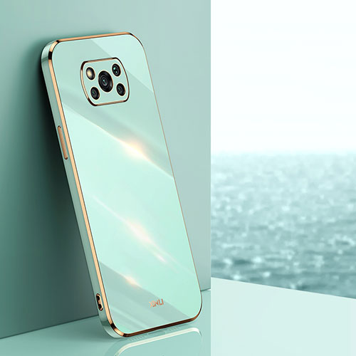 Ultra-thin Silicone Gel Soft Case Cover XL1 for Xiaomi Poco X3 Pro Green