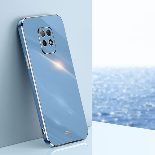 Ultra-thin Silicone Gel Soft Case Cover XL1 for Xiaomi Redmi 10X Pro 5G Blue