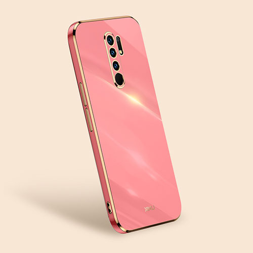 Ultra-thin Silicone Gel Soft Case Cover XL1 for Xiaomi Redmi 9 Hot Pink