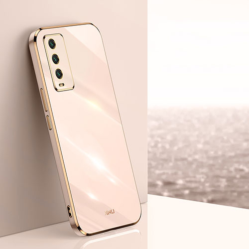 Ultra-thin Silicone Gel Soft Case Cover XL1 for Xiaomi Redmi 9T 4G Gold