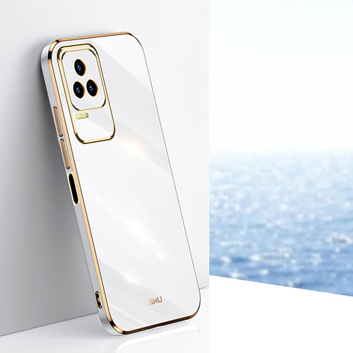 Ultra-thin Silicone Gel Soft Case Cover XL1 for Xiaomi Redmi K50 Pro 5G White