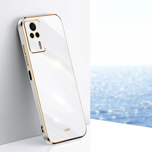 Ultra-thin Silicone Gel Soft Case Cover XL1 for Xiaomi Redmi K60E 5G White