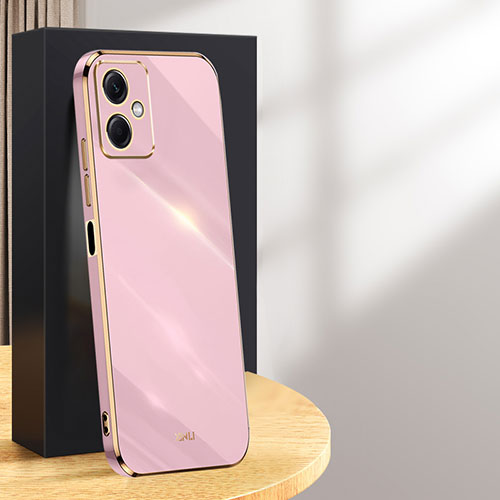 Ultra-thin Silicone Gel Soft Case Cover XL1 for Xiaomi Redmi Note 12R Pro 5G Clove Purple