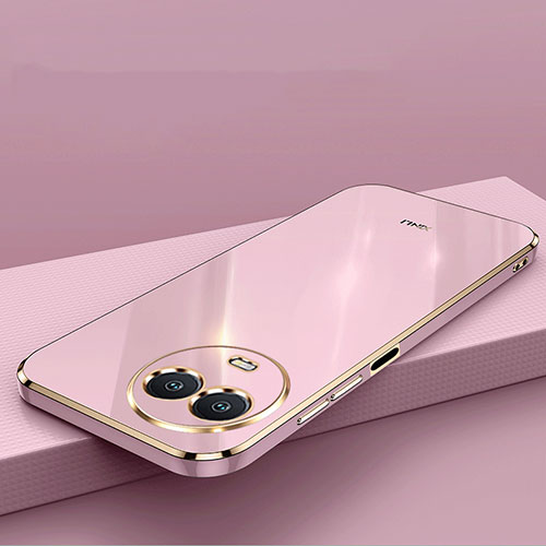 Ultra-thin Silicone Gel Soft Case Cover XL2 for Realme V50 5G Clove Purple