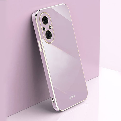 Ultra-thin Silicone Gel Soft Case Cover XL3 for Huawei Nova 9 SE Clove Purple