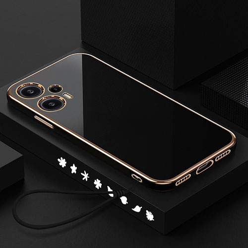 Ultra-thin Silicone Gel Soft Case Cover XL3 for Xiaomi Poco F5 5G Black