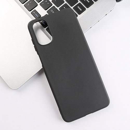 Ultra-thin Silicone Gel Soft Case for Motorola Moto E32 Black