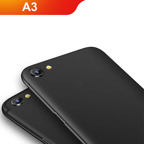 Ultra-thin Silicone Gel Soft Case for Oppo A3 Black