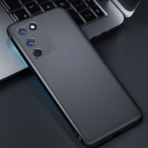 Ultra-thin Silicone Gel Soft Case for Oppo A52 Black