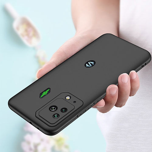 Ultra-thin Silicone Gel Soft Case for Xiaomi Black Shark 5 Pro 5G Black