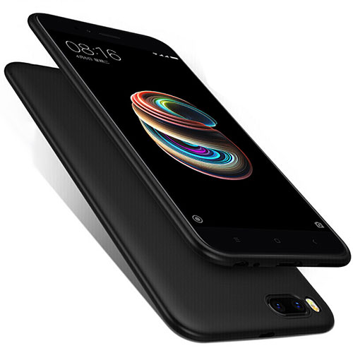 Ultra-thin Silicone Gel Soft Case for Xiaomi Mi A1 Black