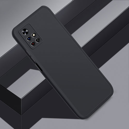 Ultra-thin Silicone Gel Soft Case for Xiaomi Poco M4 Pro 5G Black