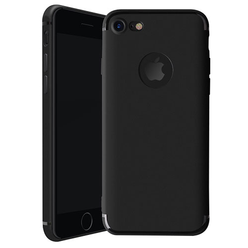 Ultra-thin Silicone Gel Soft Case H01 for Apple iPhone 7 Black