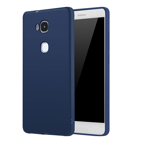 Ultra-thin Silicone Gel Soft Case S01 for Huawei Honor 5X Blue