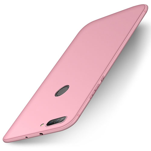 Ultra-thin Silicone Gel Soft Case S01 for Huawei Honor V9 Pink