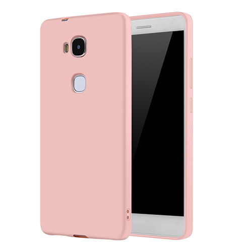 Ultra-thin Silicone Gel Soft Case S01 for Huawei Honor X5 Rose Gold