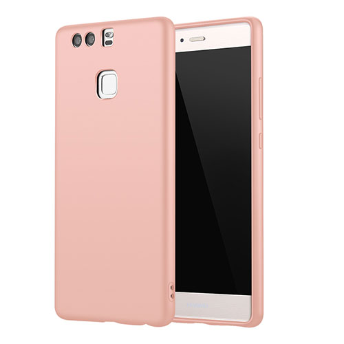 Ultra-thin Silicone Gel Soft Case S01 for Huawei P9 Pink