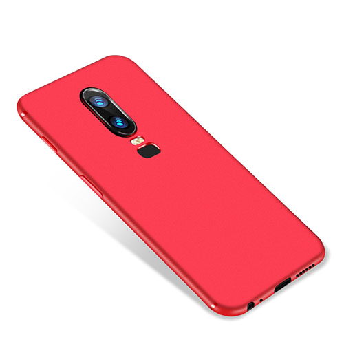 Ultra-thin Silicone Gel Soft Case S01 for OnePlus 6 Red