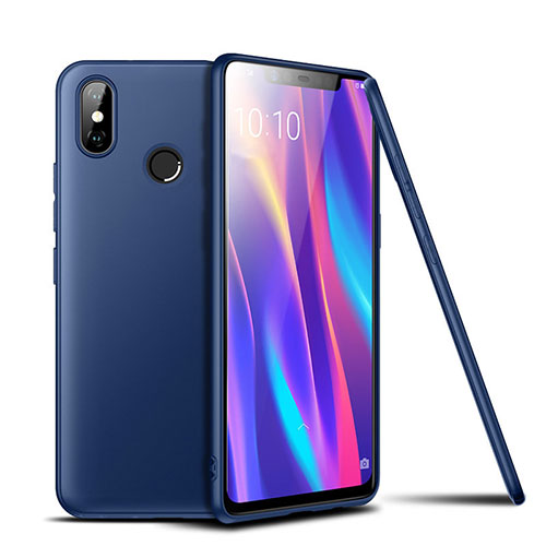 Ultra-thin Silicone Gel Soft Case S01 for Xiaomi Mi 8 Blue