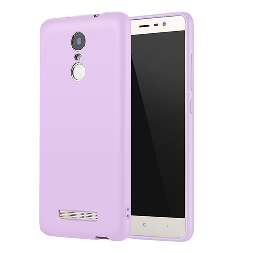 Ultra-thin Silicone Gel Soft Case S01 for Xiaomi Redmi Note 3 MediaTek Purple