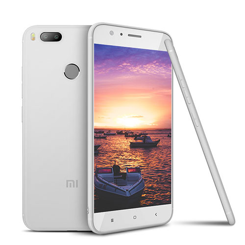 Ultra-thin Silicone Gel Soft Case S02 for Xiaomi Mi A1 White