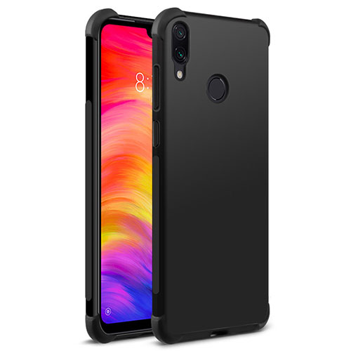 Ultra-thin Silicone Gel Soft Case S02 for Xiaomi Redmi Note 7 Pro Black