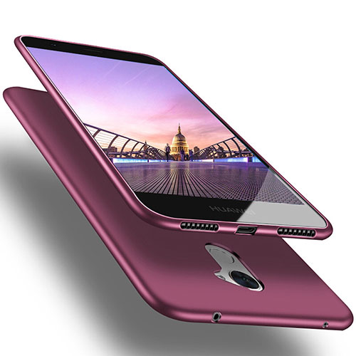 Ultra-thin Silicone Gel Soft Case S03 for Huawei Y7 Prime Purple