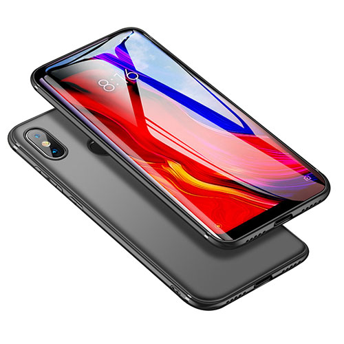 Ultra-thin Silicone Gel Soft Case S04 for Xiaomi Mi 8 Black