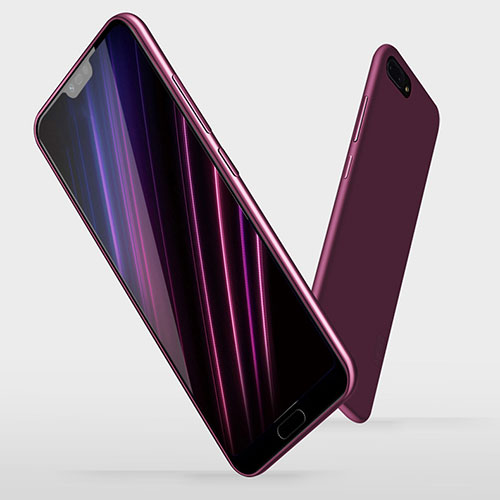 Ultra-thin Silicone Gel Soft Case S05 for Huawei Honor 10 Purple