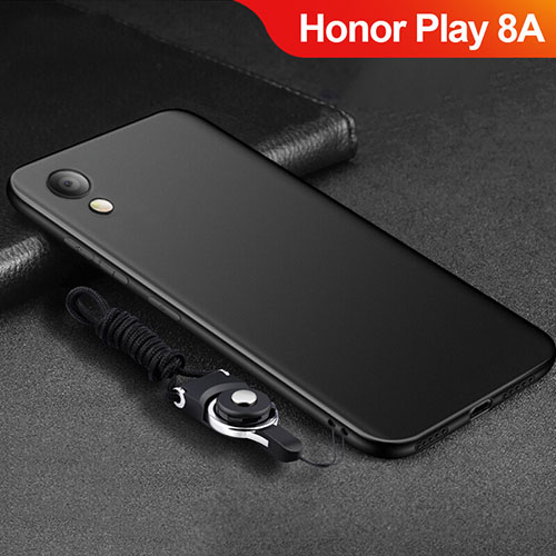Ultra-thin Silicone Gel Soft Case S05 for Huawei Honor Play 8A Black