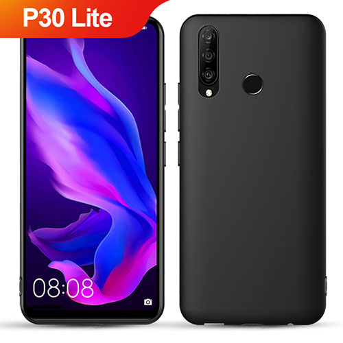 Ultra-thin Silicone Gel Soft Case S05 for Huawei P30 Lite Black