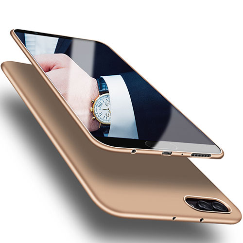 Ultra-thin Silicone Gel Soft Case S07 for Huawei Honor V10 Gold