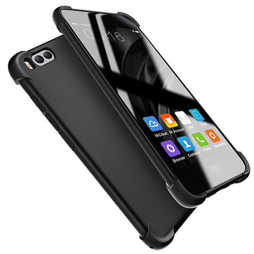 Ultra-thin Silicone Gel Soft Case S08 for Xiaomi Mi 6 Black