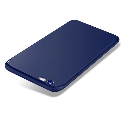 Ultra-thin Silicone Gel Soft Case U11 for Apple iPhone 6 Blue