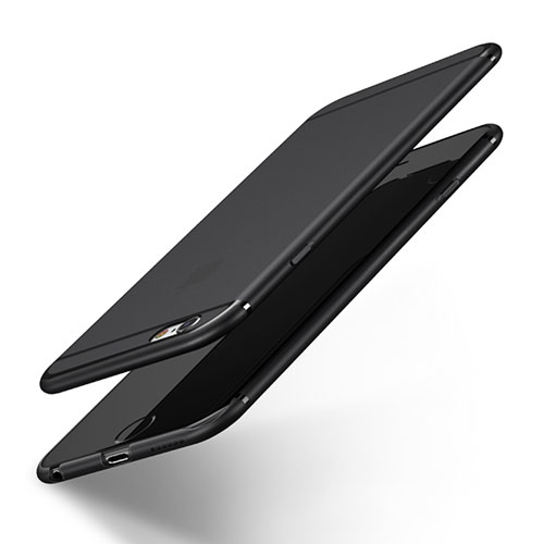 Ultra-thin Silicone Gel Soft Case U12 for Apple iPhone 6S Black