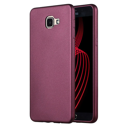 Ultra-thin Silicone Gel Soft Cover for Samsung Galaxy A9 (2016) A9000 Purple