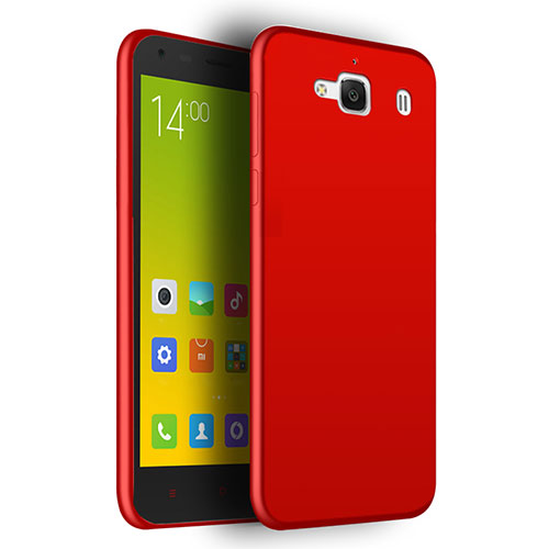 Ultra-thin Silicone Gel Soft Cover for Xiaomi Redmi 2A Red