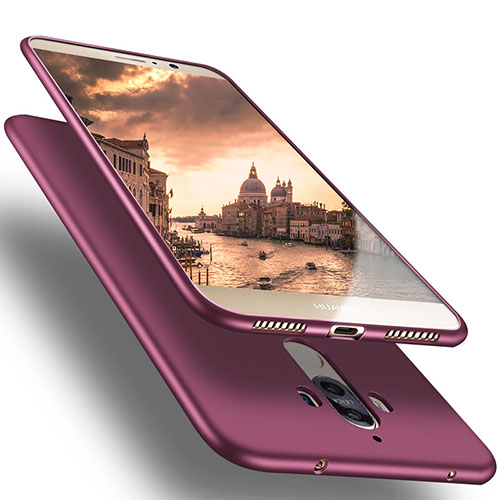 Ultra-thin Silicone TPU Soft Case for Huawei Mate 10 Pro Purple