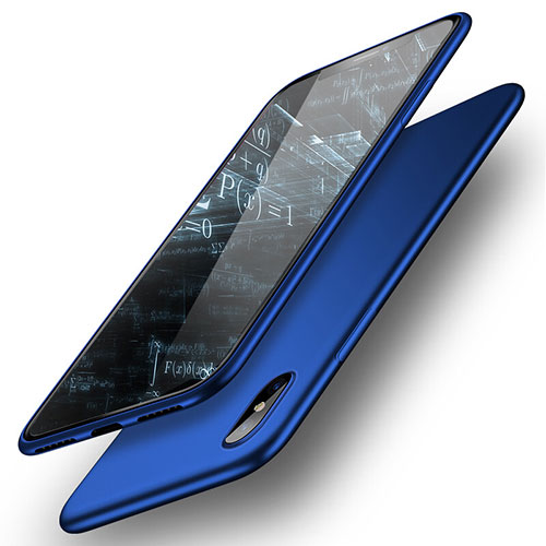 Ultra-thin Silicone TPU Soft Case S05 for Apple iPhone X Blue