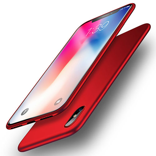 Ultra-thin Silicone TPU Soft Case S05 for Apple iPhone Xs Red