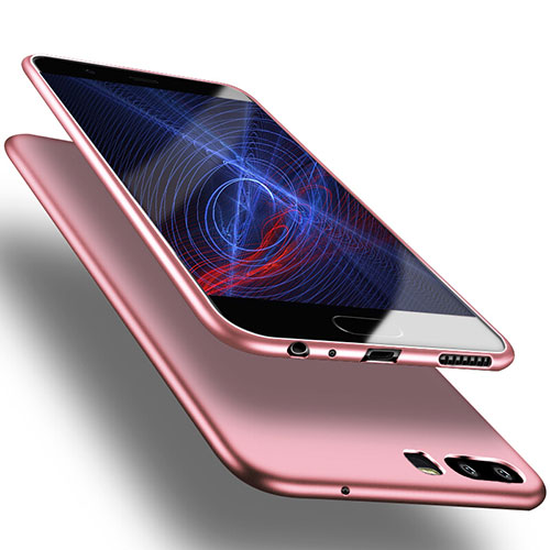 Ultra-thin Silicone TPU Soft Case S05 for Huawei P10 Pink