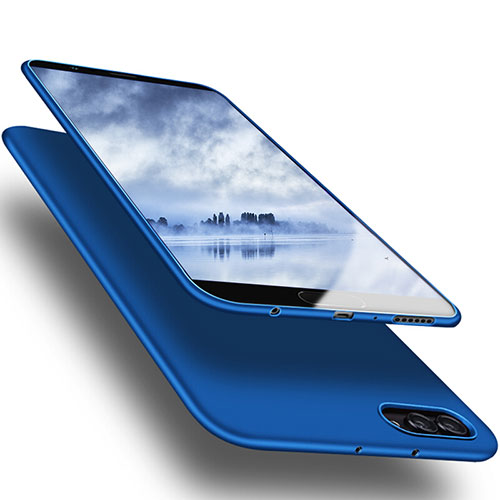 Ultra-thin Silicone TPU Soft Case S07 for Huawei Honor V10 Blue