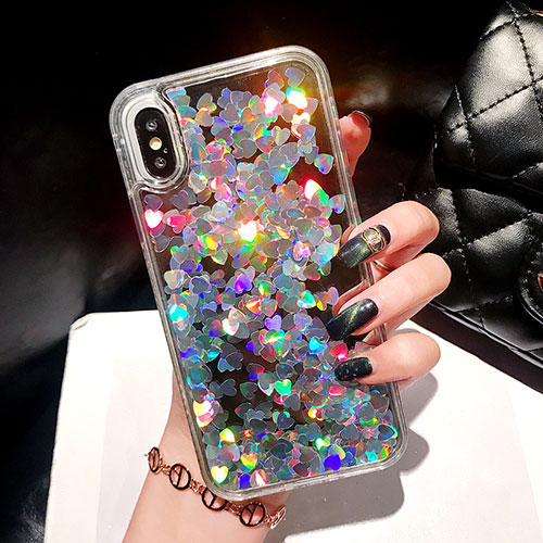 Ultra-thin Transparent Flowers Soft Case Cover T26 for Apple iPhone Xs Max Mixed