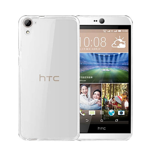 Ultra-thin Transparent Gel Soft Case for HTC Desire 826 826T 826W Clear