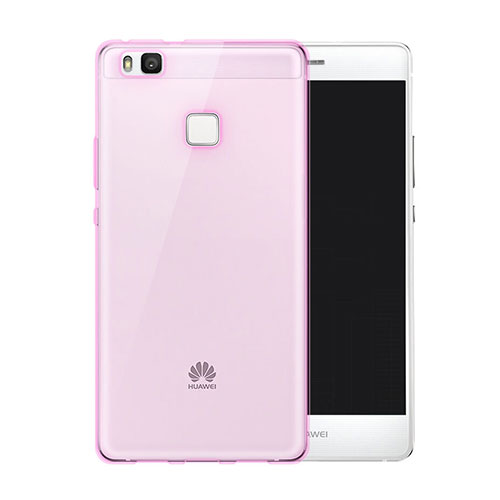 Ultra-thin Transparent Gel Soft Case for Huawei G9 Lite Pink