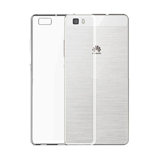 Ultra-thin Transparent Gel Soft Case for Huawei P8 Lite Clear