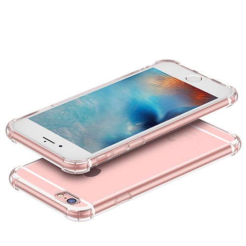 Ultra-thin Transparent Gel Soft Case T03 for Apple iPhone 6 Clear